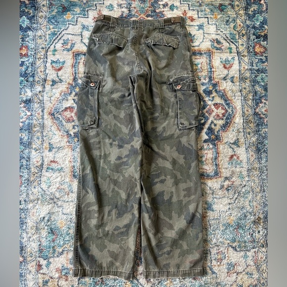 Vintage Brody Jeans Camouflage Baggy Pants Size 30 - Picture 3 of 6